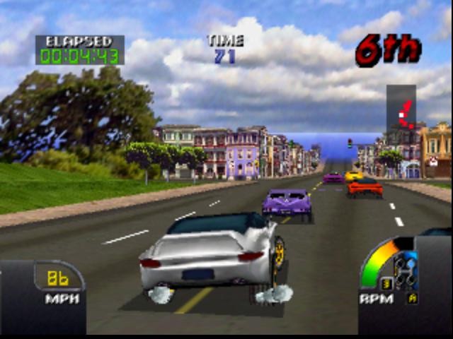 Screenshot from Cruis'n USA