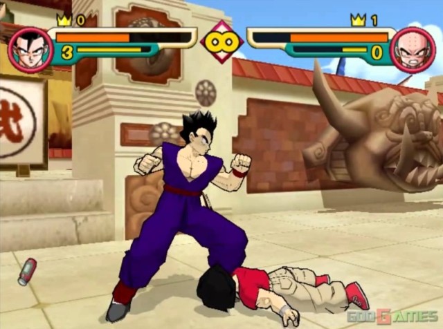 Screenshot from Dragon Ball Z Budokai