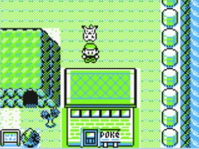 Screenshot from Pokemon Yellow