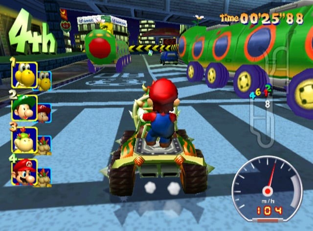 Screenshot from Mario Kart: Double Dash