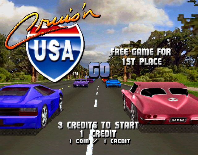Screenshot from Cruis'n USA