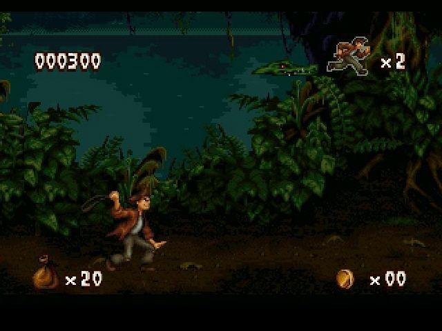 Screenshot from Pitfall: The Mayan Adventure